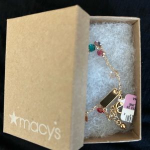 Colorful stone bracelets